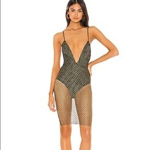 Superdown Kiara Midi Dress, never worn.